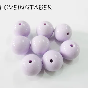 Newest ! 20mm 105pcs/lot Lightest Purple Chunky Gumball Bubblegum Acrylic Solid Beads For Kids Necklace Making
Newest ! 20mm 105pcs/lot Lightest Purple Chunky Gumball Bubblegum Acrylic Solid Beads For Kids Necklace Making