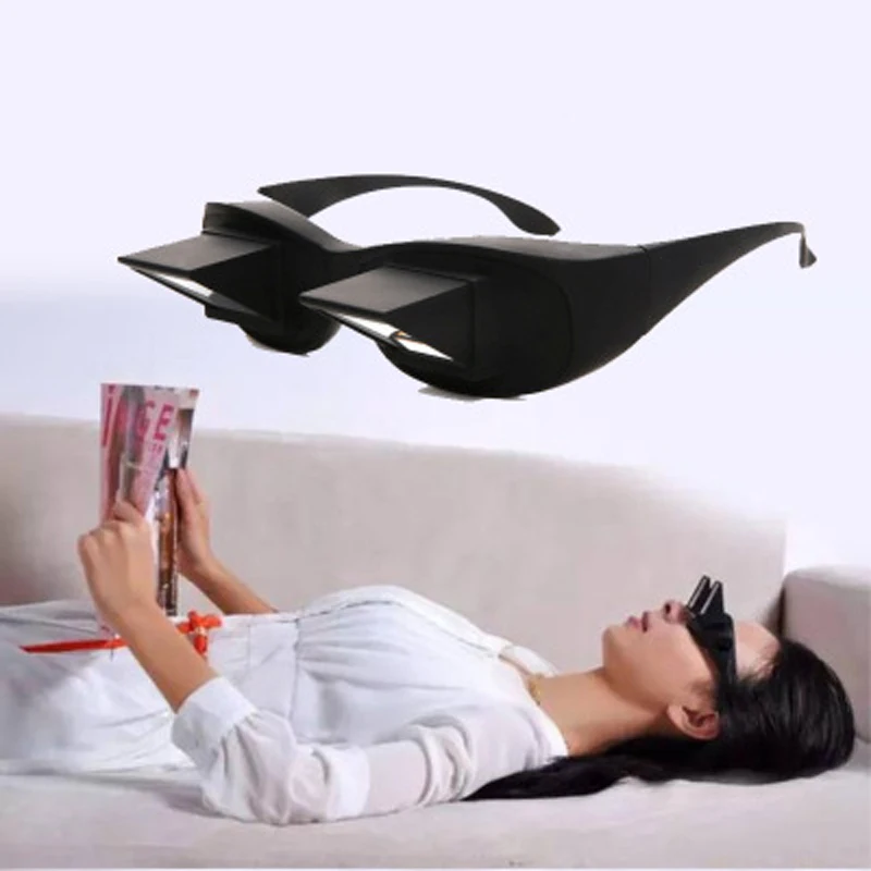 Periscope Horizontal Reading TV Sit View Glasses On Bed Lie Down Bed Prism Spectacles Horizontal Lazy Prism Angled Glasses
Periscope Horizontal Reading TV Sit View Glasses On Bed Lie Down Bed Prism Spectacles Horizontal Lazy Prism Angled Glasses