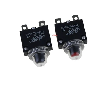 Newest 1Set Red and black button switch circuit breaker overload protector 10A overload switch
Newest 1Set Red and black button switch circuit breaker overload protector 10A overload switch