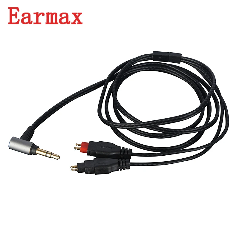 Earmax 3 5 мм HIFI кабель для наушников OCC серебряное покрытие Модернизированный аудио