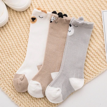New Fashion Korean Cartoon Cotton Children Socks Three-dimensional Ears Knee high Socks Baby Socks Non-slip Three pairs of combi
New Fashion Korean Cartoon Cotton Children Socks Three-dimensional Ears Knee high Socks Baby Socks Non-slip Three pairs of combi