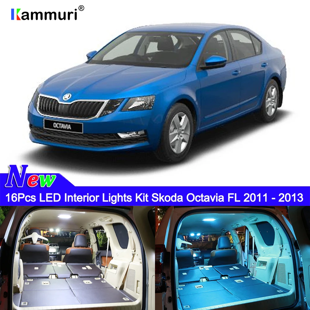 16Pcs Error Free White LED Car Interior Light Package Kit for Skoda Octavia FL 2011 2012 2013 Interior Light
16Pcs Error Free White LED Car Interior Light Package Kit for Skoda Octavia FL 2011 2012 2013 Interior Light