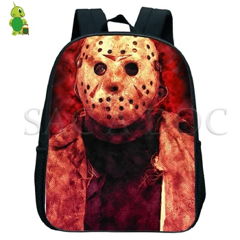 Friday The 13th Jason Voorhees Backpack Children School Bags Boys Girls Primary Kindergarten Backpack Kids Small Bags
Friday The 13th Jason Voorhees Backpack Children School Bags Boys Girls Primary Kindergarten Backpack Kids Small Bags