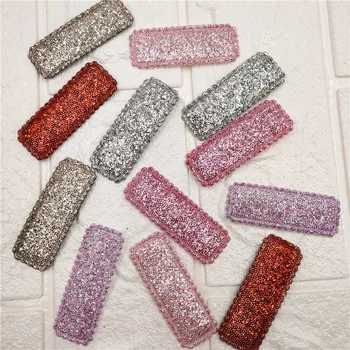 2.8*5.5cm 10pcs/lot Glitter Shiny Padded Snap Clip cover Applique For DIY BB Hair Clip Accessories
2.8*5.5cm 10pcs/lot Glitter Shiny Padded Snap Clip cover Applique For DIY BB Hair Clip Accessories