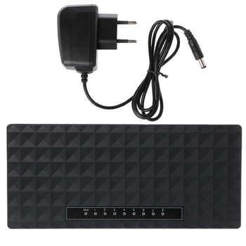 8 Port Data Switches Gigabit Switch 11000M Switch Base Gigabit Ethernet Network Switch EU Plug
8 Port Data Switches Gigabit Switch 11000M Switch Base Gigabit Ethernet Network Switch EU Plug