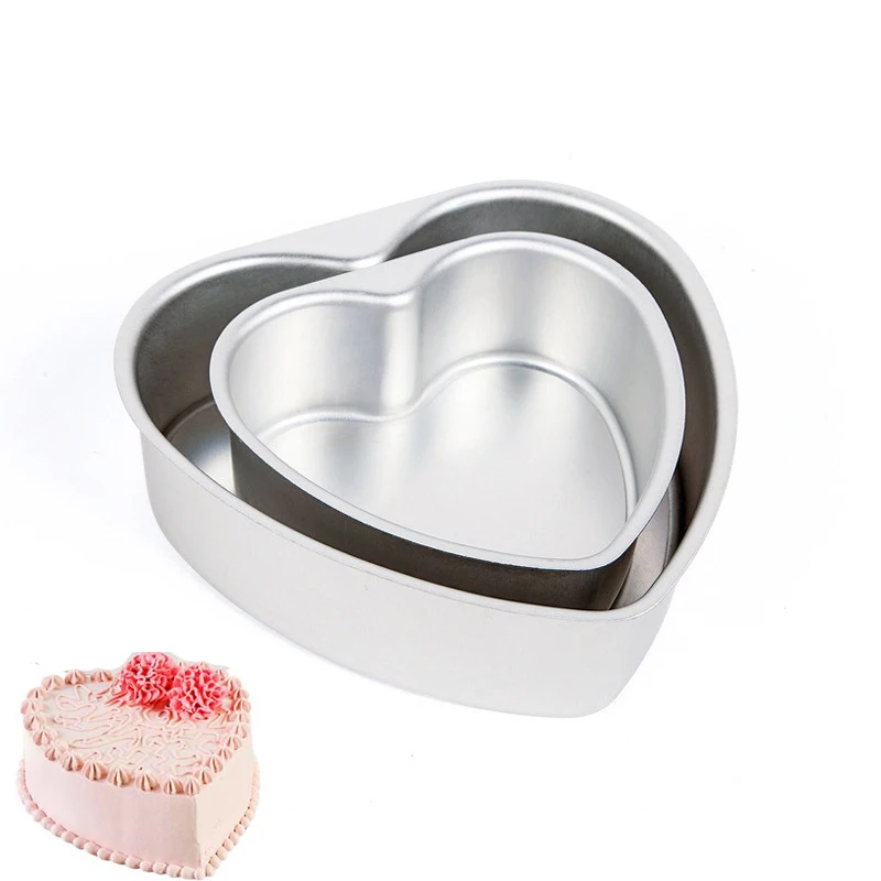 Love Heart Shape Stainless Steel Cake Mold Baking Pastry Molds Bakeware DIY Non-Stick Cake Pan Two Size DA
Love Heart Shape Stainless Steel Cake Mold Baking Pastry Molds Bakeware DIY Non-Stick Cake Pan Two Size DA