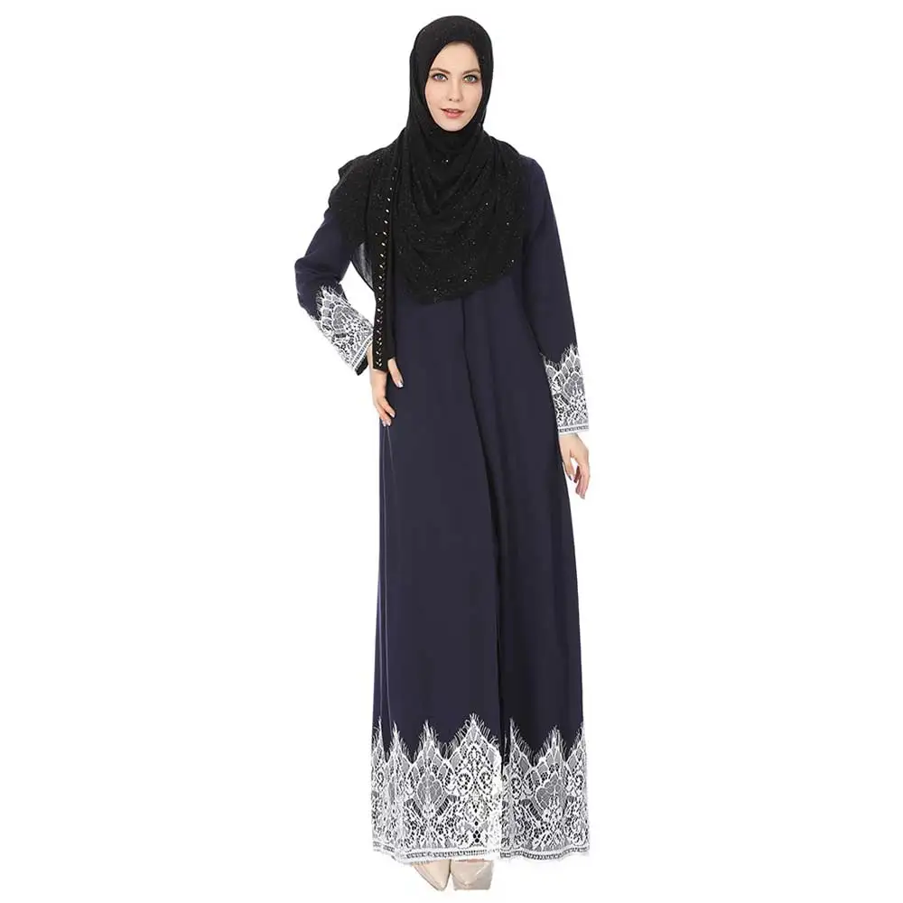 2019 Ethnic Lace Patchwork Maxi Shirt Dress Long Sleeve High Split One Breasted Women Muslim Abaya Dubai Arab UAE Robe VKDR1571
2019 Ethnic Lace Patchwork Maxi Shirt Dress Long Sleeve High Split One Breasted Women Muslim Abaya Dubai Arab UAE Robe VKDR1571