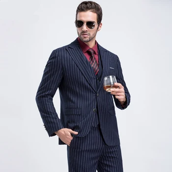 Hot New Men Suits Slim Custom Fit Tuxedo Brand Fashion Groom Wedding Suit Velvet Tuxedo Jacket (Jackets+Pants+Vests)
Hot New Men Suits Slim Custom Fit Tuxedo Brand Fashion Groom Wedding Suit Velvet Tuxedo Jacket (Jackets+Pants+Vests)