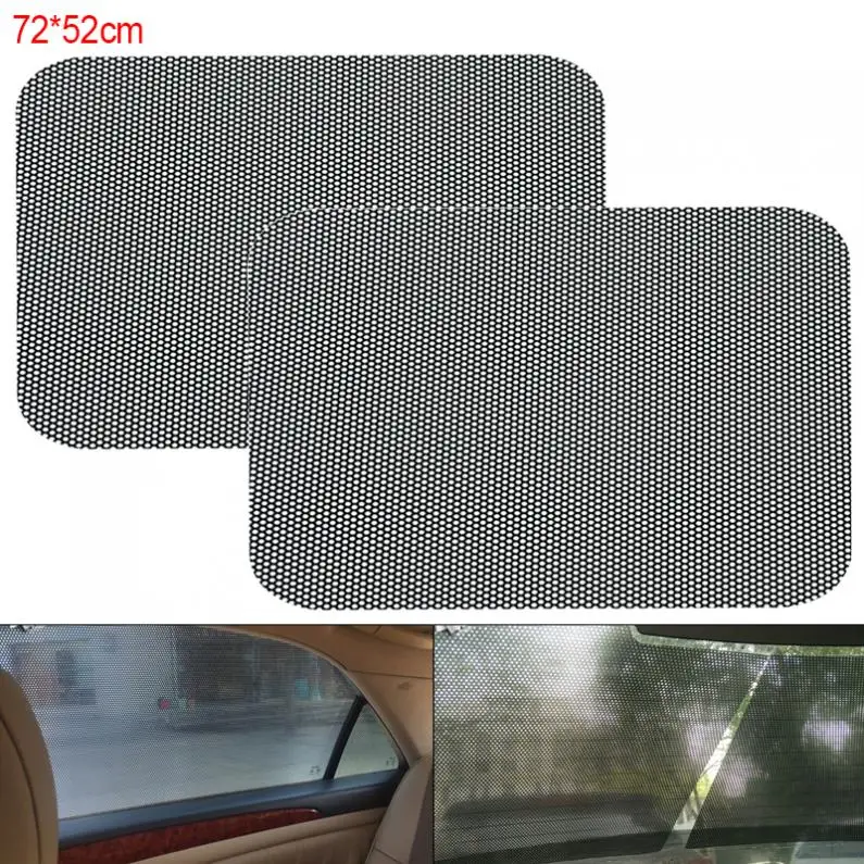 2pcs/Set Large Size 72cm x 52cm PVC Universally Car Curtain Windshield Sun Shade UV Protection Side Window Film Sticker
2pcs/Set Large Size 72cm x 52cm PVC Universally Car Curtain Windshield Sun Shade UV Protection Side Window Film Sticker