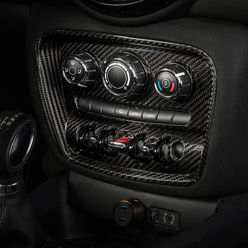 Carbon Fiber Car AC Control Panel Cover Air Conditioner Switches Sticker Styling Moulding Trim for Mini Cooper F54 F55 F56 F57
Carbon Fiber Car AC Control Panel Cover Air Conditioner Switches Sticker Styling Moulding Trim for Mini Cooper F54 F55 F56 F57
