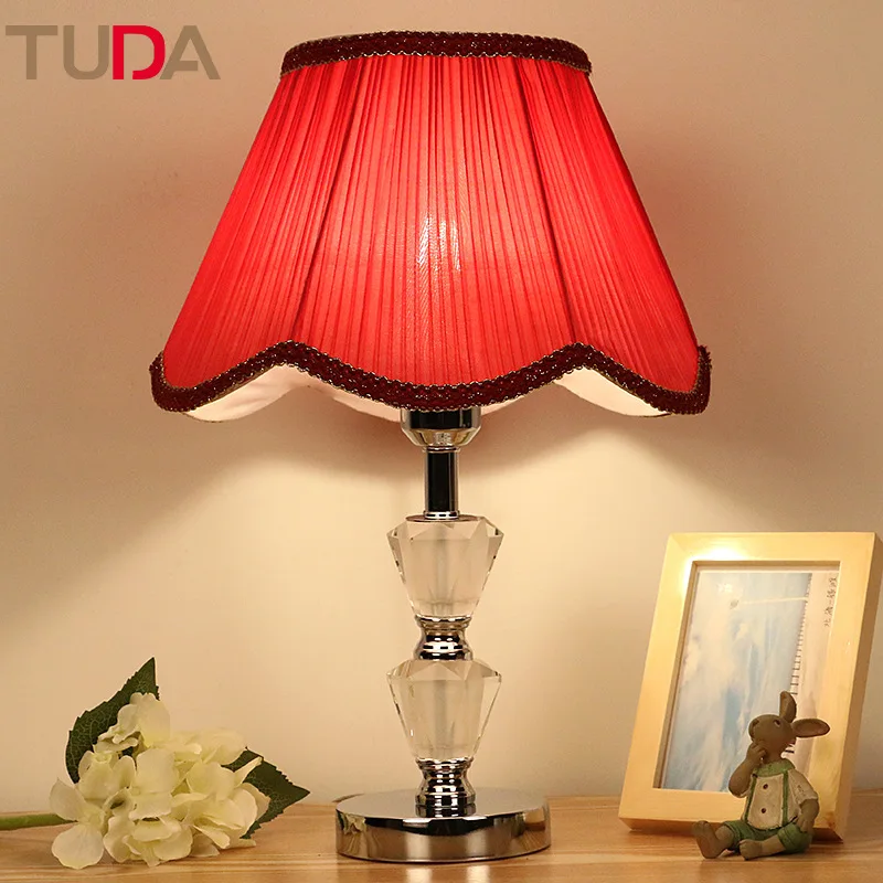 TUDA 30X44cm Nordic Table Lamp Bedroom Living Room Study Crystal Table Lamp Hotel Bedside Crystal Table Lamp
TUDA 30X44cm Nordic Table Lamp Bedroom Living Room Study Crystal Table Lamp Hotel Bedside Crystal Table Lamp