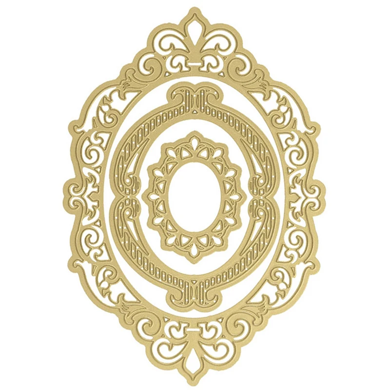 3pcs Lace Oval Etched Metal Craft Dies Cutting die 2019 DIY Scrapbooking New Arrival Die Cuts Embossing Stencil Photo Card Decor
3pcs Lace Oval Etched Metal Craft Dies Cutting die 2019 DIY Scrapbooking New Arrival Die Cuts Embossing Stencil Photo Card Decor