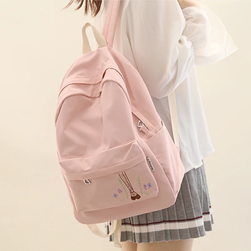 2018 pretty style girls backpack cartoon embroidery women bag casual school backpack
2018 pretty style girls backpack cartoon embroidery women bag casual school backpack