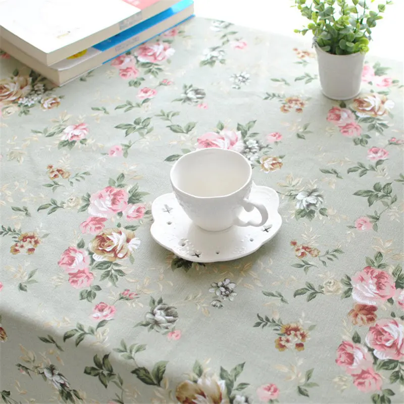 New Floral Tablecloth Cotton Linen Dinner Tablecloth Fresh Style Table Cover Decoration Rectangular Cotton Line Table Cloth
New Floral Tablecloth Cotton Linen Dinner Tablecloth Fresh Style Table Cover Decoration Rectangular Cotton Line Table Cloth
