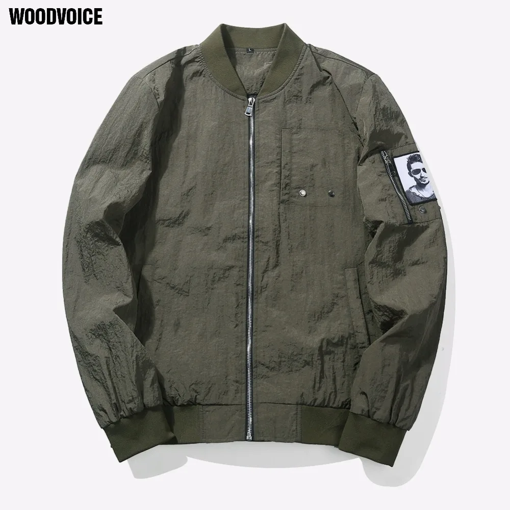 Woodvoice New Arrival Spring and Autumn Men Casual Jacket Coats Zipper Thin High Quality male coat casual outerwear for mens J71
Woodvoice New Arrival Spring and Autumn Men Casual Jacket Coats Zipper Thin High Quality male coat casual outerwear for mens J71