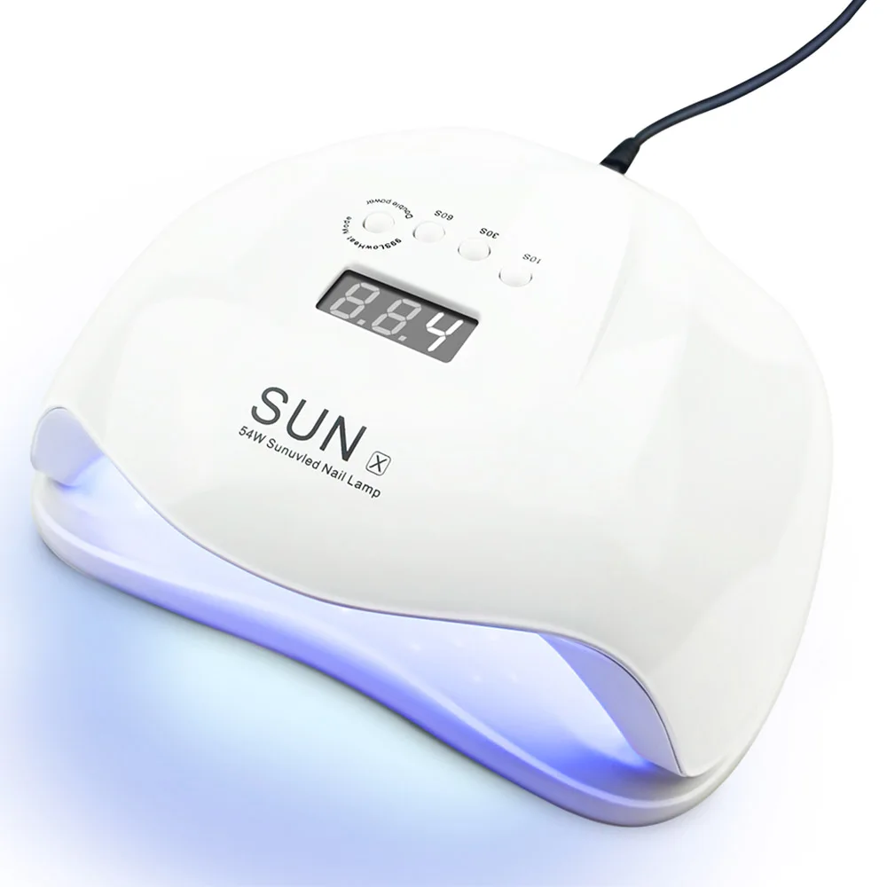 UV LED Lamp For Nail 54W SUNX Nail Dryer 36pcs Led Lamp For Manicure Smart LCD Display For All Gel Polish Nail Art Tool
UV LED Lamp For Nail 54W SUNX Nail Dryer 36pcs Led Lamp For Manicure Smart LCD Display For All Gel Polish Nail Art Tool