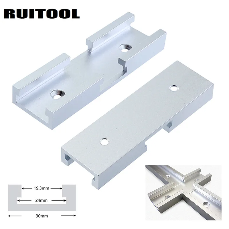 1PC Woodworking T-track Intersection Connector Aluminum 80mm T-slot Miter Track Router Table Saw DIY Accessories
1PC Woodworking T-track Intersection Connector Aluminum 80mm T-slot Miter Track Router Table Saw DIY Accessories