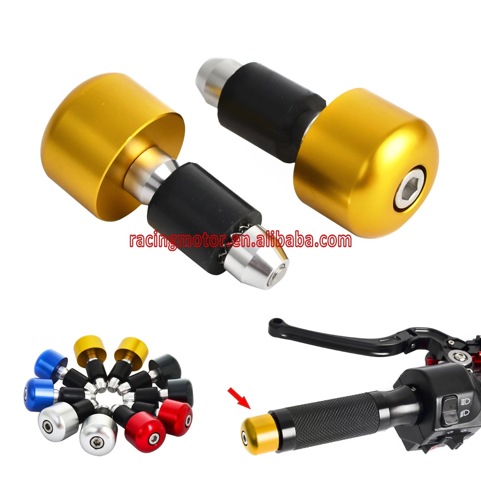 22mm (7/8") Handlebar Cap Bar Ends For Suzuki GSF400 GSF600 GSF650 GSF1200 GSF1250 Bandit DL650 DL1000 V-Strom 1000 DR800S
22mm (7/8") Handlebar Cap Bar Ends For Suzuki GSF400 GSF600 GSF650 GSF1200 GSF1250 Bandit DL650 DL1000 V-Strom 1000 DR800S