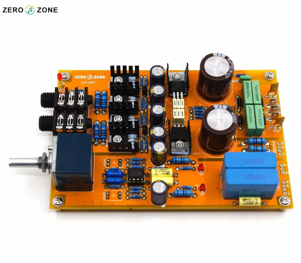 

Standard Configuration Potentiometer Edition--LEM-COPY Clone Lehman Lehmann Linear Headphone Amplifier Finished Board