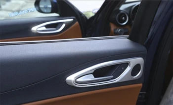 Lapetus Auto Styling Inner Car Door Handle Pull Bowl Cover Kit Trim 4 Pcs Fit For Alfa Romeo Giulia 2016 2017 2018 2019 2020 ABS
Lapetus Auto Styling Inner Car Door Handle Pull Bowl Cover Kit Trim 4 Pcs Fit For Alfa Romeo Giulia 2016 2017 2018 2019 2020 ABS