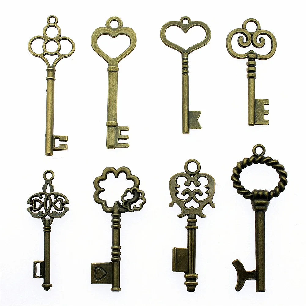 10pcs Charms Key Vintage Antique Bronze Plated Key Charms Jewelry Findings Diy Retro Key Charms
10pcs Charms Key Vintage Antique Bronze Plated Key Charms Jewelry Findings Diy Retro Key Charms