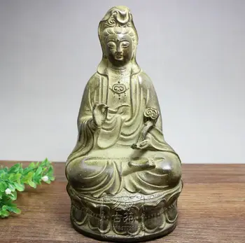 Buddha: Antique Bronze collection miscellaneous Ming Xuande Guanyin ornaments free delivery system
Buddha: Antique Bronze collection miscellaneous Ming Xuande Guanyin ornaments free delivery system
