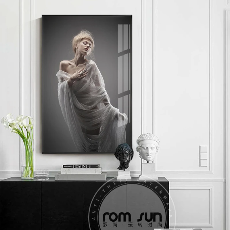 Retro elegant girl angel side face back Canvas Painting Poster Print Wall Art For Living Room Beauty Cuadros Decoracion Salon HD
Retro elegant girl angel side face back Canvas Painting Poster Print Wall Art For Living Room Beauty Cuadros Decoracion Salon HD