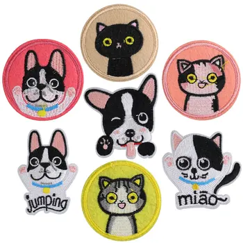 Cartoon Patch Sticker Applique on Clothes Dog Iron on Patches for Clothing Applications for Clothes Stripe Cat Accessories
Cartoon Patch Sticker Applique on Clothes Dog Iron on Patches for Clothing Applications for Clothes Stripe Cat Accessories