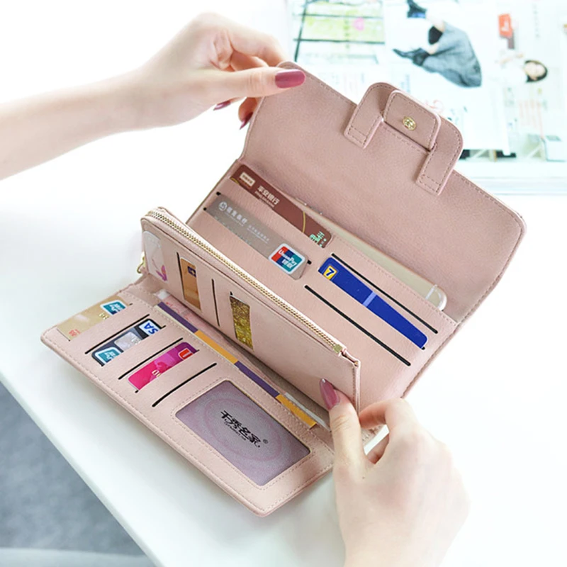 Baellerry Large Capacity Wallet Female Purses Women Wallet Long Clutch Card Holder Lady Coin Purse Phone Pocket Money Bag WWS089
Baellerry Large Capacity Wallet Female Purses Women Wallet Long Clutch Card Holder Lady Coin Purse Phone Pocket Money Bag WWS089