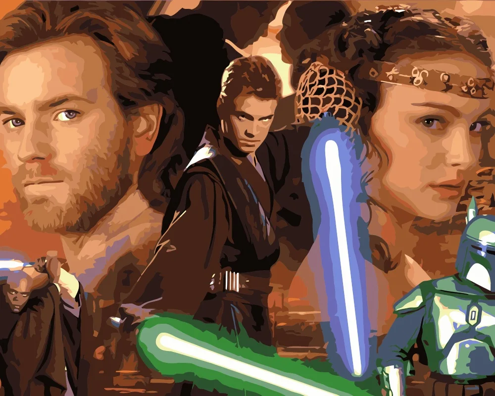 MaHuaf-i306 Star Wars DIY oil digital painting by numbers on canvas hand painted movie wall art picture living room home decor
MaHuaf-i306 Star Wars DIY oil digital painting by numbers on canvas hand painted movie wall art picture living room home decor
