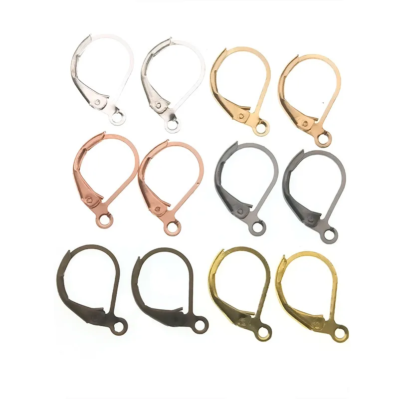 30pcs 10x15mm Copper Silver Gold Gun black French Earring Hooks Wire Settings Base Ear Clasp for DIY Jewelry Accessories
30pcs 10x15mm Copper Silver Gold Gun black French Earring Hooks Wire Settings Base Ear Clasp for DIY Jewelry Accessories