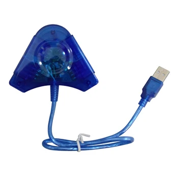 High quality Controller Converter Game Adapter Cable for PS2 for Playstation to PC USB Transparent Blue
High quality Controller Converter Game Adapter Cable for PS2 for Playstation to PC USB Transparent Blue