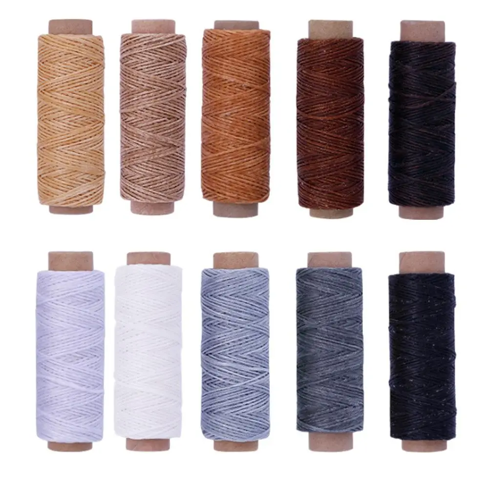 Leather Sewing Waxed Thread 150D 10 Colors Stitching Thread Leather Craft DIY Bookbinding Shoe Repairing Leather Waxed Thread
Leather Sewing Waxed Thread 150D 10 Colors Stitching Thread Leather Craft DIY Bookbinding Shoe Repairing Leather Waxed Thread