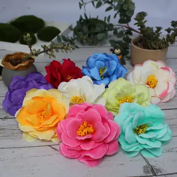 100 pieces Artificial Peony Rose Silk Flower Heads for wedding decoration Hair clip DIY Wreath Scrapbook Garland C39
100 pieces Artificial Peony Rose Silk Flower Heads for wedding decoration Hair clip DIY Wreath Scrapbook Garland C39