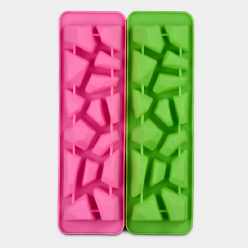 1Pc 15 Grids Diamond Shape Geometric Silicone Mold DIY Candy Pudding Jelly Chocolate Ice Cube Tray Mould
1Pc 15 Grids Diamond Shape Geometric Silicone Mold DIY Candy Pudding Jelly Chocolate Ice Cube Tray Mould
