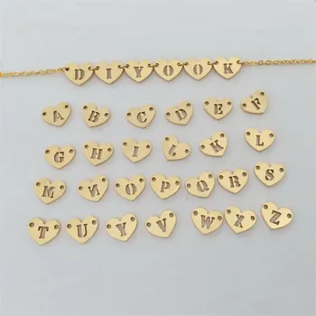 PINJEAE gold fillied heart 26 English letter cutout double buckle pendant for diy handmade necklace bracelet jewelry findings
PINJEAE gold fillied heart 26 English letter cutout double buckle pendant for diy handmade necklace bracelet jewelry findings