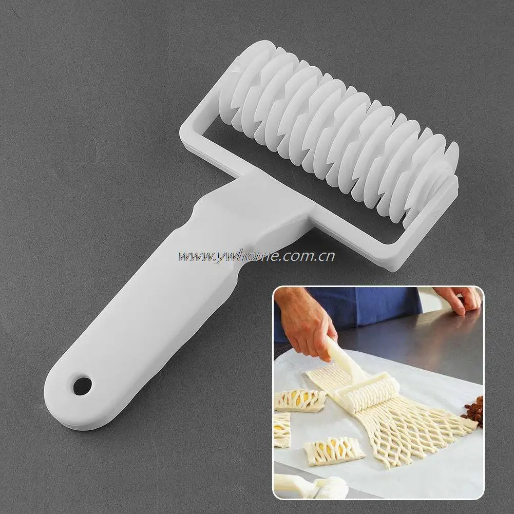 DIY Plastic Bread Cookies Lattice Pastry Cutter Cake Pie Dough Roller Home Making Craft Wholesale Kitchen Tools
DIY Plastic Bread Cookies Lattice Pastry Cutter Cake Pie Dough Roller Home Making Craft Wholesale Kitchen Tools