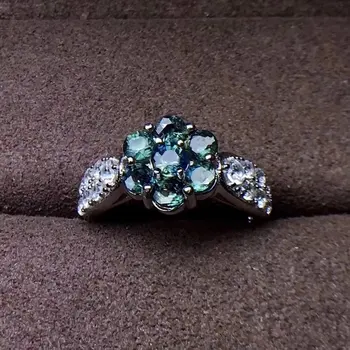 Fidelity Natural 3mm sapphire stone Rings s925 sterling silver Flowers fine Jewelry gift for women party Natural blue gemstone
Fidelity Natural 3mm sapphire stone Rings s925 sterling silver Flowers fine Jewelry gift for women party Natural blue gemstone