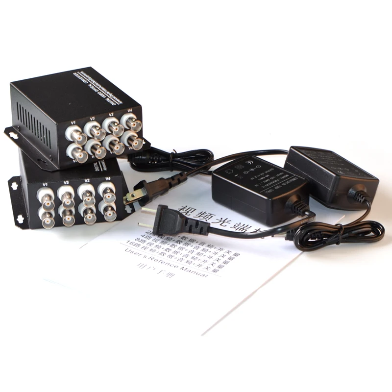 2 Pieces/lot 1Pair 8 Channel Video Audio Data Fiber Optic Media Converter Transmitter & Receiver FC Port
2 Pieces/lot 1Pair 8 Channel Video Audio Data Fiber Optic Media Converter Transmitter & Receiver FC Port