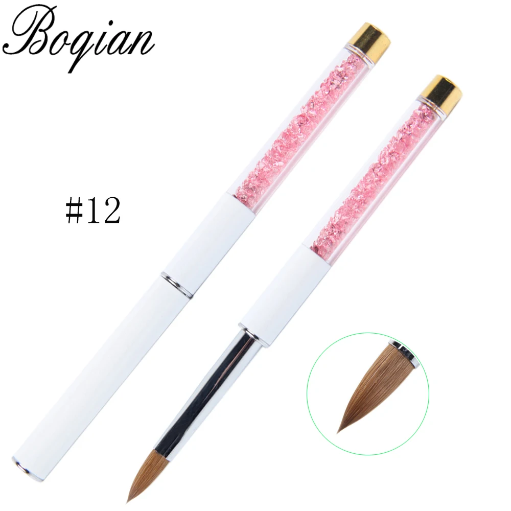 BQAN Professional #12 1pcs Nail Brush Art Acrylic Kolinsky Sable Brush 3D Painting Pen Drawing Brush Manicure
BQAN Professional #12 1pcs Nail Brush Art Acrylic Kolinsky Sable Brush 3D Painting Pen Drawing Brush Manicure