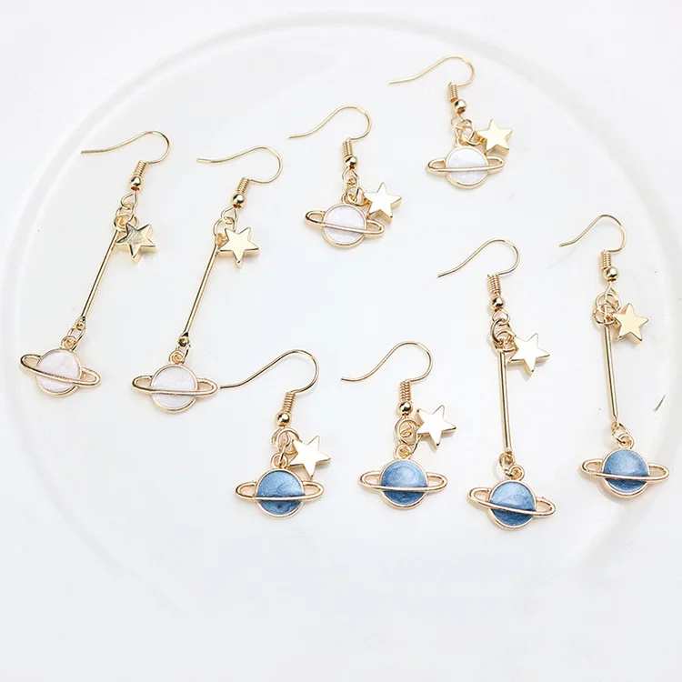 2018 New Korean Cute Universe Blue Star Earings Lovely Star Long Tassel Drop Earrings For Fashion Women Girl Party Jewelry Gift
2018 New Korean Cute Universe Blue Star Earings Lovely Star Long Tassel Drop Earrings For Fashion Women Girl Party Jewelry Gift