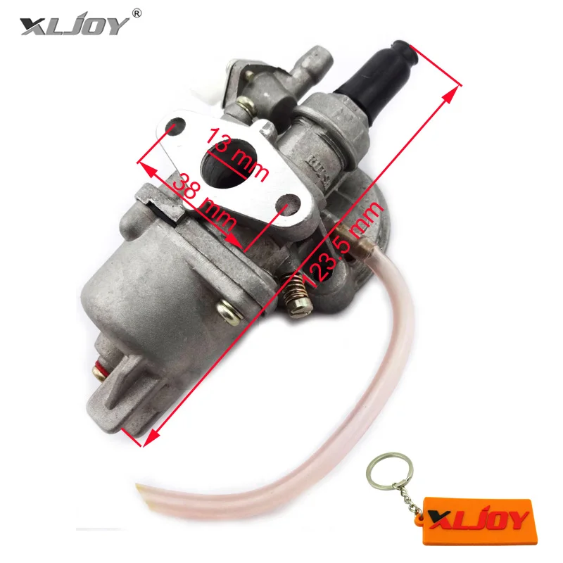 Карбюратор XLJOY Carb для 2-тактного 47cc 49cc мини-двигателя китайский карманный