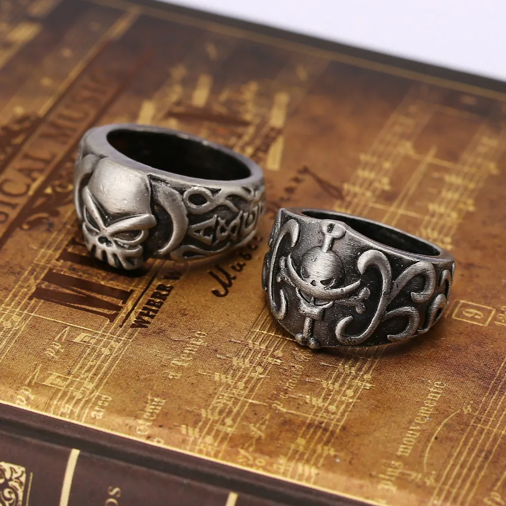 One Piece Sale Cool Big Punk Ace white beard Ring For Man Unique Personality Boy's Fashion Jewelry Fast Shipping
One Piece Sale Cool Big Punk Ace white beard Ring For Man Unique Personality Boy's Fashion Jewelry Fast Shipping