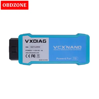 VXDIAG VCX NANO for TOYOTA TIS Techstream V12.00.127 Compatible with SAE J2534 USB/WIFI Version
VXDIAG VCX NANO for TOYOTA TIS Techstream V12.00.127 Compatible with SAE J2534 USB/WIFI Version