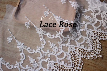 30cm Width hollow flower net yarn embroidery lace trim Mesh Tulle Guipure Cord Lace Sewing DIY Doll Cloth
30cm Width hollow flower net yarn embroidery lace trim Mesh Tulle Guipure Cord Lace Sewing DIY Doll Cloth