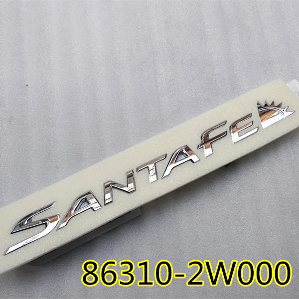 LOGO emblem symbol mark for hyundai santafe DM ALL NEW SANTAFE DM 863102W000 SANTA FE Lettering Emblem 1 order
LOGO emblem symbol mark for hyundai santafe DM ALL NEW SANTAFE DM 863102W000 SANTA FE Lettering Emblem 1 order