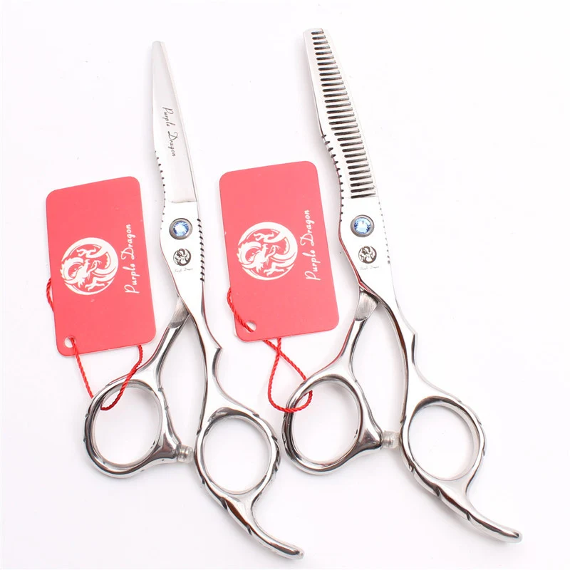 Purple Dragon 6.0 inch blue diamond hair scissors professional Barber Scissors Cutting and thining scissors for barber shop
Purple Dragon 6.0 inch blue diamond hair scissors professional Barber Scissors Cutting and thining scissors for barber shop