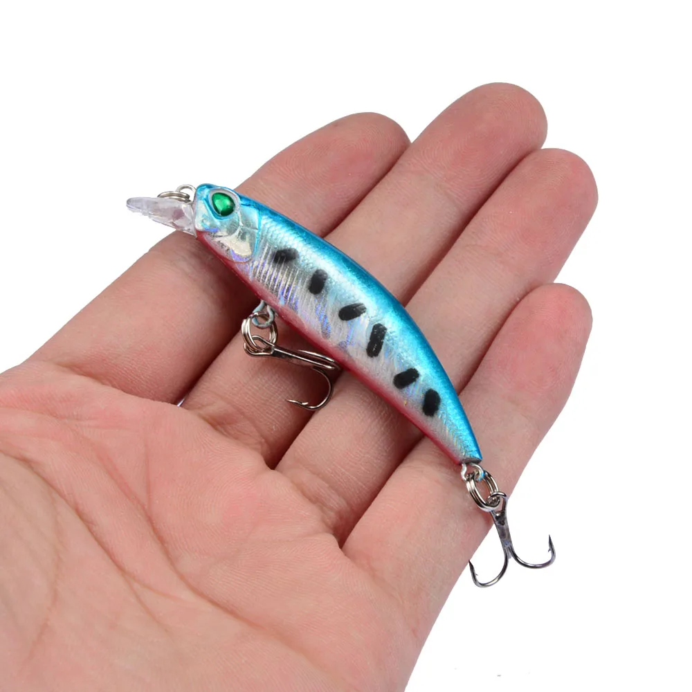 New 1PCS Hard Minnow Fishing Lures 6.5cm 4.2g Crankbaits Fishing Carp Small Baits Artificial Lure Two Hooks Tackle
New 1PCS Hard Minnow Fishing Lures 6.5cm 4.2g Crankbaits Fishing Carp Small Baits Artificial Lure Two Hooks Tackle