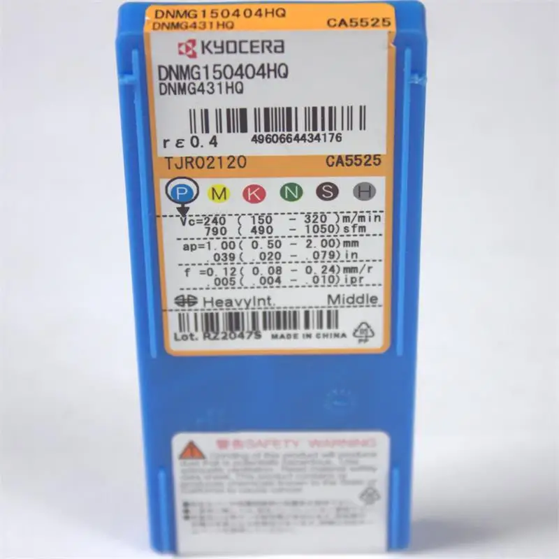 DNMG150404-HQ CA5525 10pcs/lot Kyocera Lathe Tools For Steel CNC Turning Cutters Carbide Inserts DNMG150404-HQ CA5525
DNMG150404-HQ CA5525 10pcs/lot Kyocera Lathe Tools For Steel CNC Turning Cutters Carbide Inserts DNMG150404-HQ CA5525