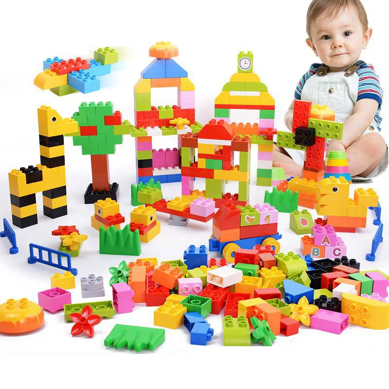 50~356pcs Big Bricks Creative Toy Colorful Bulk Brick DIY Basic Building Blocks Toys Children Gift Compatible LegoINGS Duploes
50~356pcs Big Bricks Creative Toy Colorful Bulk Brick DIY Basic Building Blocks Toys Children Gift Compatible LegoINGS Duploes